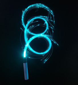 Fouet lumineux à fibres optiques LED de 4e génération, étanche IP44, léger, idéal pour les fêtes, les festivals de musique et les bars. - Product Image 3