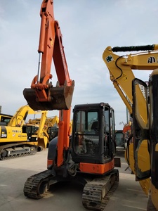 Excavatrice sur chenilles hydraulique HITACHI Zaxis65 d'occasion à vendre, 6,5 tonnes, en bon état de marche, en stock au Japon. - Product Image 4