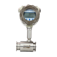 FMT810 4-20Ma RS485 304SUS carburant Diesel huile végétale eau liquide Turbine débitmètre avec affichage