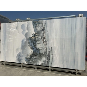 Chất lượng cao kết thúc đánh bóng thiêu kết tất cả các con sông chạy biển cho vườn sống cảnh quan lớn slab - Product Image 1