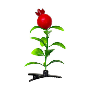 DIY Flower Plant Elastic Hairpin PC Material Hair Clip Accessory for Women & Girls for Hair Styling & Easter Decoration - Product Image 2