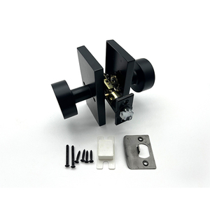 Serratura della maniglia della porta della leva in ottone della camera da letto Set serratura <span class=keywords><strong>e</strong></span> maniglia della porta interna per la serratura della casa - Product Image 4