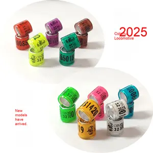 Equipo y suministros de carreras de <span class=keywords><strong>palomas</strong></span> certificados 2025, equipo de dirección de anillo de Color de cabeza de tren para <span class=keywords><strong>palomas</strong></span> - Product Image 1