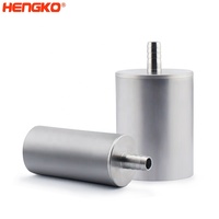 Diffuseur de micro-bulles en métal poreux HENGKO 0,5-2 microns, en acier inoxydable 316L, pour le mélange de gaz industriels