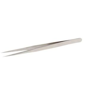 Pinzas de laboratorio Vetus Ts 11, punta fina de acero inoxidable de precisión para uso científico - Product Image 1