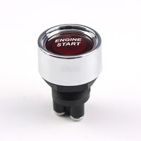 Bouton de démarrage momentané du moteur 12V 50A avec LED rouge pour bateau de camion de voiture