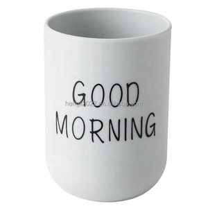 Bicchiere Minimalista Circolare per Bagno, Tazza Multiuso per Bere, Buongiorno - Product Image 2