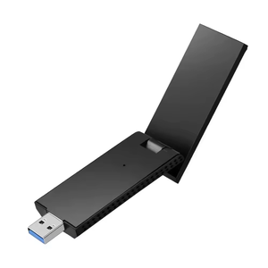 Adaptador USB <span class=keywords><strong>WiFi</strong></span> de doble banda 2,4G/5G Mini Dongle de tarjeta de red inalámbrica Wi-fi con <span class=keywords><strong>antena</strong></span> de alta ganancia para <span class=keywords><strong>PC</strong></span> portátil de escritorio - Product Image 2