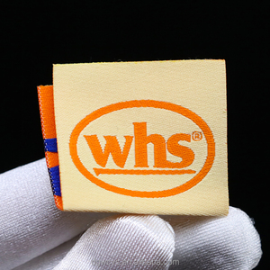 Tùy Chỉnh T-Shirt Cổ Nhãn Thẻ Vải Nhãn Cho Hàng May Mặc Phong Cách Mới Quần Áo Rửa Logo/Quần Áo Thương Hiệu Logo Dệt Nhãn - Product Image 5