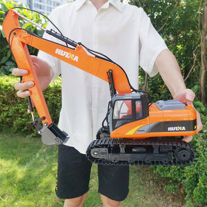 Huina 1551 Long <span class=keywords><strong>bras</strong></span> RC pelle <span class=keywords><strong>hydraulique</strong></span> 2.4GHz 1/14 15CH télécommande pelle camion Construction véhicule - Product Image 4