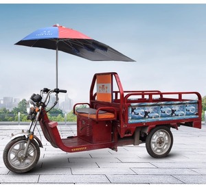 Thêm lớn màu đen Xe máy điện mưa che xe điện dù che nắng ô dày Che Nắng Ô cho xe hơi - Product Image 4