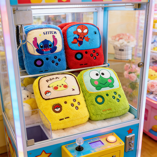 Hot Sale Kawaii Game Console Plush Toys 8inch PP Cotton Super Soft Stuffed Animals for Claw Machine Shop