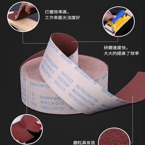 ผ้าทรายขัดแบบม้วน Sky Eagle ขนาด 10 ซม. อะลูมินา ฉีกด้วยมือได้ สำหรับขัดไม้และโลหะ 4x100 - Product Image 4