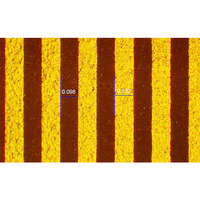 100um 20*10mm sustrato cerámico interdigital electrodo gas humedad biosensor chip