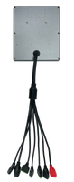 Terminal de Control de Acceso Biométrico Multimodal de 5 Pulgadas para Interiores, Identificación de Alta Velocidad por Palma de la Mano, Código QR, Tarjeta IC e ID, Equipo de Seguridad