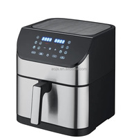 6/8L 1500W friteuse à air intelligente avec fenêtre en verre friteuse à air le plus populaire Visible prix usine bonne qualité fenêtre écran LCD