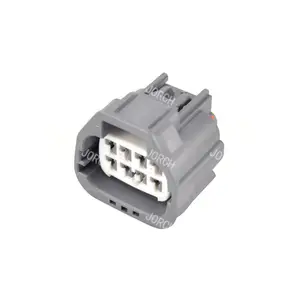 Conector de arnés de cables automático, accesorio eléctrico hembra de 8 pines, resistente al agua, 7283-5574-10