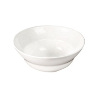 Bol à salade en porcelaine blanc, simple, en céramique, pour soupes, nouilles ramen, idéal pour restaurants et hôtels
