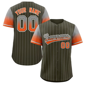 High Quality Men's Baseball Jerseys Quick Dry Mesh Customized Design Blank Fashion Printed Sublimation Breathable Softball - Product Image 4
