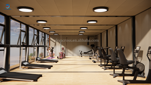 Nuovo arrivo attrezzatura da palestra completa Mobile palestra contenitore mio contenitore palestra palestra Studio personale al coperto - Product Image 6