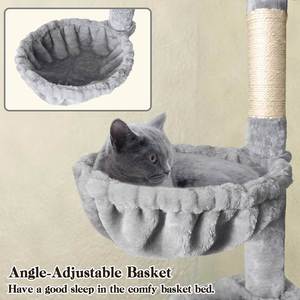 Wholesale Wooden Arranhador Para Gato Scratcher Tower <b>Cat</b> Tree House - Product Image 5