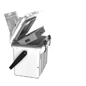 Échantillon Gratuit - Glacière Portable Personnalisée BSCI Tsunami 16L/17QT avec Isolation en PU pour Voyages Courts - Product Image 3