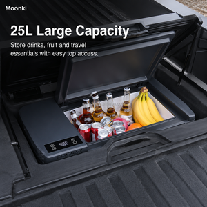 25L Vehicle Refrigerator for Cybertruck Rear Trunk 45W Portable Camping Fridge with APP Control - Product Image 3
