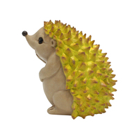 Oem Custom Grappige Hars Fruit Dieren Durian Outdoor Egel Standbeeld Sculptuur Dierentuin Standbeeld Outdoor Decoraties