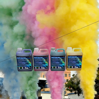 Liquide de fumée colorée en promotion pour machine à fumée, idéal pour révélation du sexe, fête, baby shower, anniversaire, scène, Nouvel An, mariée