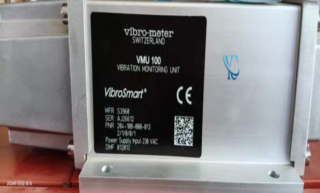 PLC 1PC  VMU 100 204100000013 Vibration Monitoring Unit Warranty Product