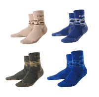 Chaussettes respirantes en laine mérinos rayées pour hommes et femmes HAK pour les sports d'hiver en plein air, randonnée, cyclisme, camping, ski
