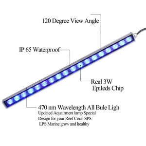 Contrôle manuel par application wifi 55cm 85cm 115cm barre à spectre complet 4 pieds corail récif plante aquarium lumière led aquarium - Product Image 2