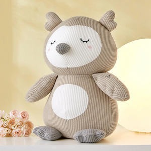 <span class=keywords><strong>Doudou</strong></span> pour bébé, <span class=keywords><strong>hibou</strong></span> en peluche au crochet, super doux, rembourré en coton PP, adorable <span class=keywords><strong>hibou</strong></span> de dessin animé, poupée en peluche, amigurumi, vente en gros - Product Image 4