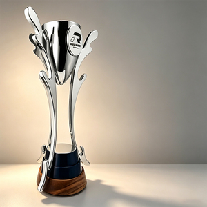 Trofeo Personalizzato in Metallo Stampato in <span class=keywords><strong>3D</strong></span> - Premio di Alta Gamma per Competizioni di Squadra e Regali Promozionali Aziendali - Product Image 4