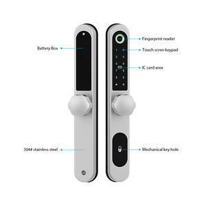 Impronta digitale per la sicurezza domestica Tuya Wifi Smart Digital Video citofono fotocamera da remoto Password della scheda di blocco elettronico senza chiave - Product Image 3