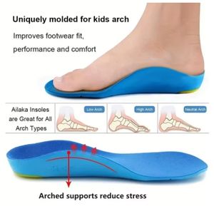 Semelles orthopédiques en gros pour enfants : soutien de la voûte plantaire, correction des pieds plats, soins des pieds, semelles orthopédiques pour chaussures d'enfants - Product Image 3