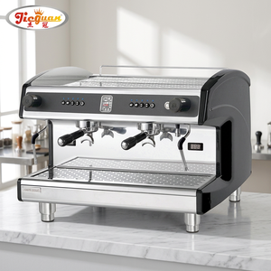 Machine à expresso professionnelle semi-automatique, cafetière électrique pour hôtels, machine à café <span class=keywords><strong>italienne</strong></span>, vente chaude - Product Image 1