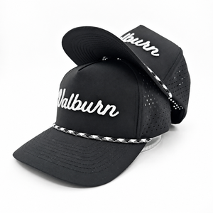 Waterproof 5 Panel Laser Perforated Golf Hat 3D Embroidery Custom OEM Nylon Breathable Sport Unisex Quick Dry Outdoor - Product Image 3
