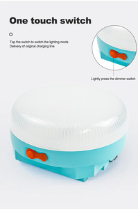 Crochet de camping à lumière solaire LED portable super lumineux pour le pain à énergie solaire avec une grande visibilité - Product Image 5