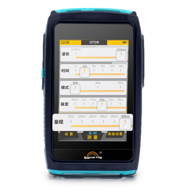 Signal Fire Fiber Optic   ZS1000-A-B Handheld 1310 /1550 Sm Mini Multifunction OTDR  60km 1550 Automated Testing OTDR Mini Otdr