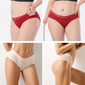 กางเกงใน<span class=keywords><strong>ประจำเดือน</strong></span>พลัสขนาดกางเกงในสำหรับการมีประจำเดือนเอวสูงรั่วหลักฐานสรีรวิทยากางเกง S-6XL กางเกง - Product Image 6