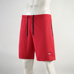 Pantalones Cortos Deportivos de Malla de 5 Pulgadas con Logotipo Personalizado para Hombre, Elegantes, Casuales, de Secado Rápido, para Fútbol, Baloncesto, Entrenamiento, Gimnasio, con Bolsillos con Cremallera - Product Image 2