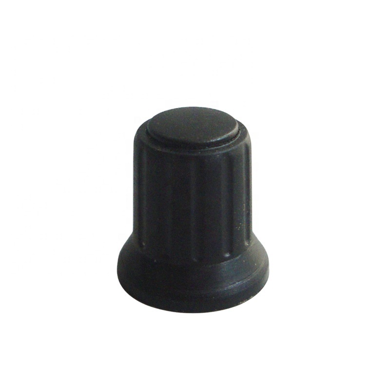 1014-D Shaft Knobs Rubber Knob audio soft touch plastic D type 6X4.5mm control knob