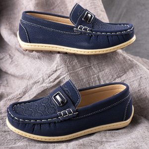 Mocassini per Bambini Personalizzati OEM, Scarpe Etniche Ricamate per Ragazzi, Calzature Individuali Traspiranti Antiscivolo con Tomaia in Camoscio - Product Image 3