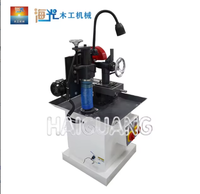 Machine à affûter les outils de menuiserie HAIGUANG robuste, moteur 0,37 kW, testée et inspectée, capacité 130 kg, facile à utiliser, pour affûter les fraises et les forets à queue.