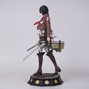 Figurine d'action anime 30 cm Eren Jaeger <span class=keywords><strong>Mikasa</strong></span> <span class=keywords><strong>Ackerman</strong></span> en PVC, modèle de collection, jouet décoratif, en promotion - Product Image 3