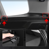 Cache-bagages rétractable pour Volkswagen Sharan 2011-2019, accessoires intérieurs innovants pour voiture, accessoires intérieurs VW généraux