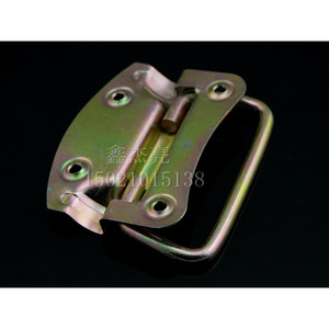 Asa de hierro para flight case, herrajes chapados duraderos para bolsos, estilo moderno y sencillo - Product Image 3