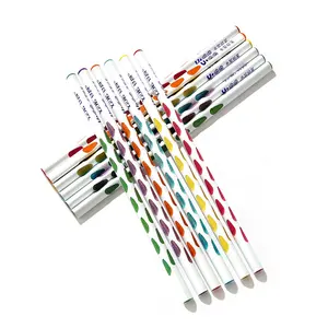 30Pcs צבע עץ חור עיפרון HB עיפרון ללא מחק גרפיט עיפרון לכתיבה