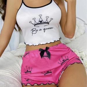 Pigiama Moderno con Nuovo Design Stampato per <span class=keywords><strong>Donna</strong></span> in Offerta - Product Image 1